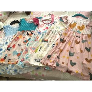 Penelope Plum Dresses (Lot of 5)